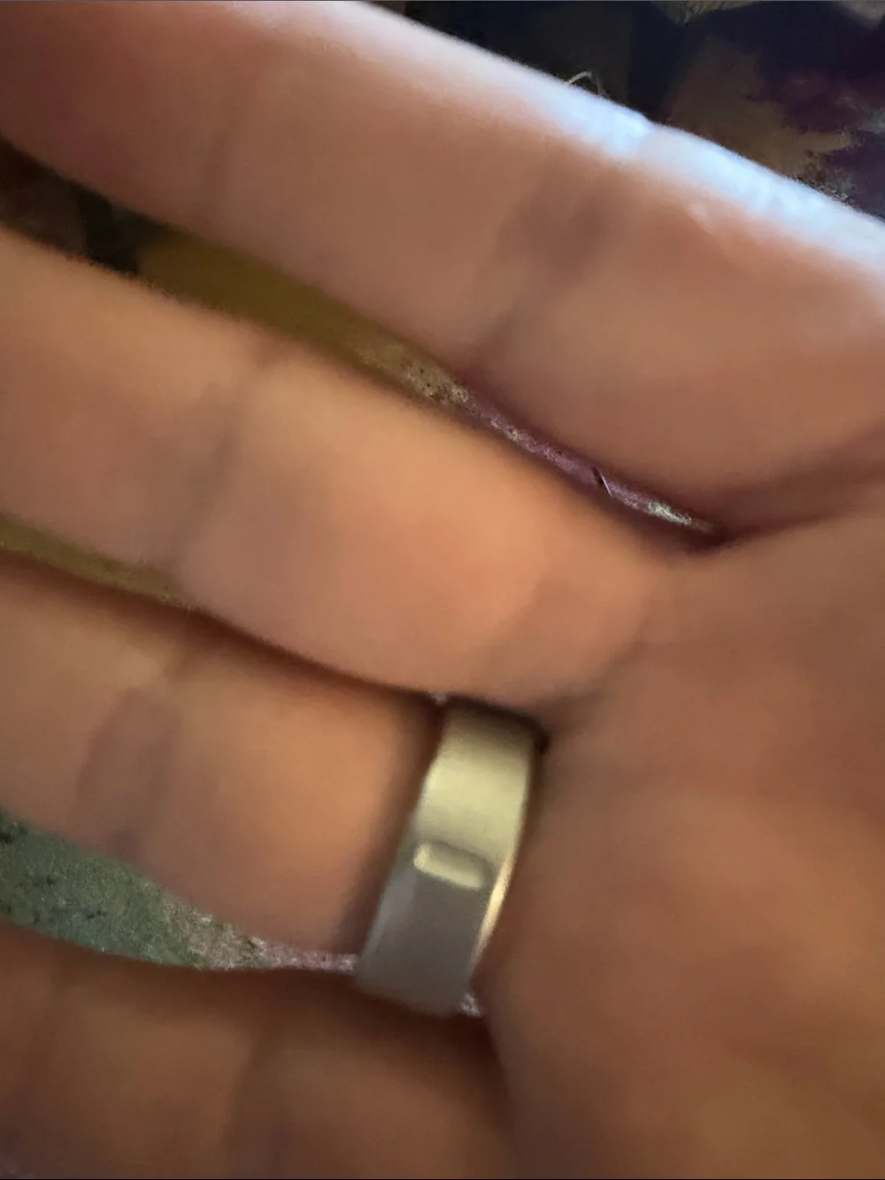 Beautiful Oura Smart Ring 4 in Brushed Silver Size 10